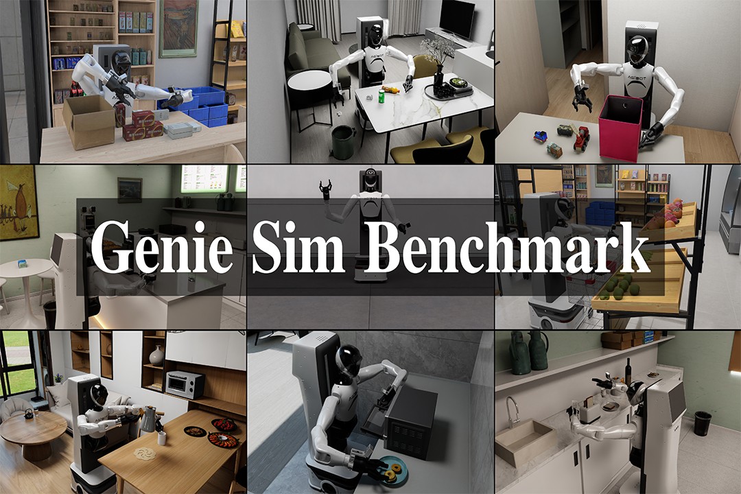再掀开源浪潮！lewin乐玩机器人发布并开源仿真评测工具Genie Sim Benchma...